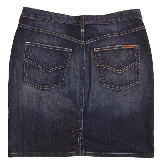 Carhartt Denim Jean Skirt Dark Wash Women’s Size 10 - Picture 2 of 7